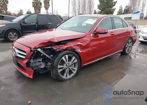 2021 Mercedes-Benz C 300 Sedan from USA, damaged, VIN W1KWF8DB6MR619695